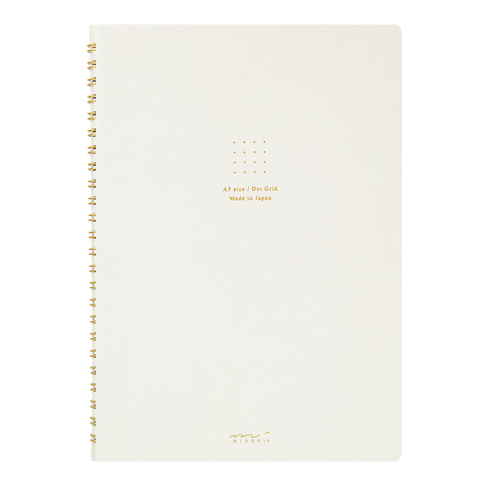 Midori Ring Notebook A5 Dot Grid