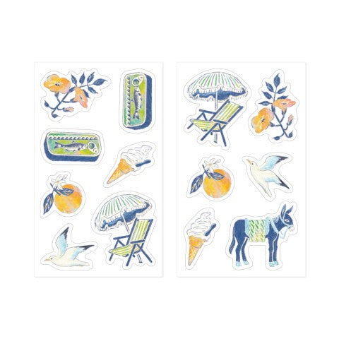 Midori Decoration Sticker - Mist Blue