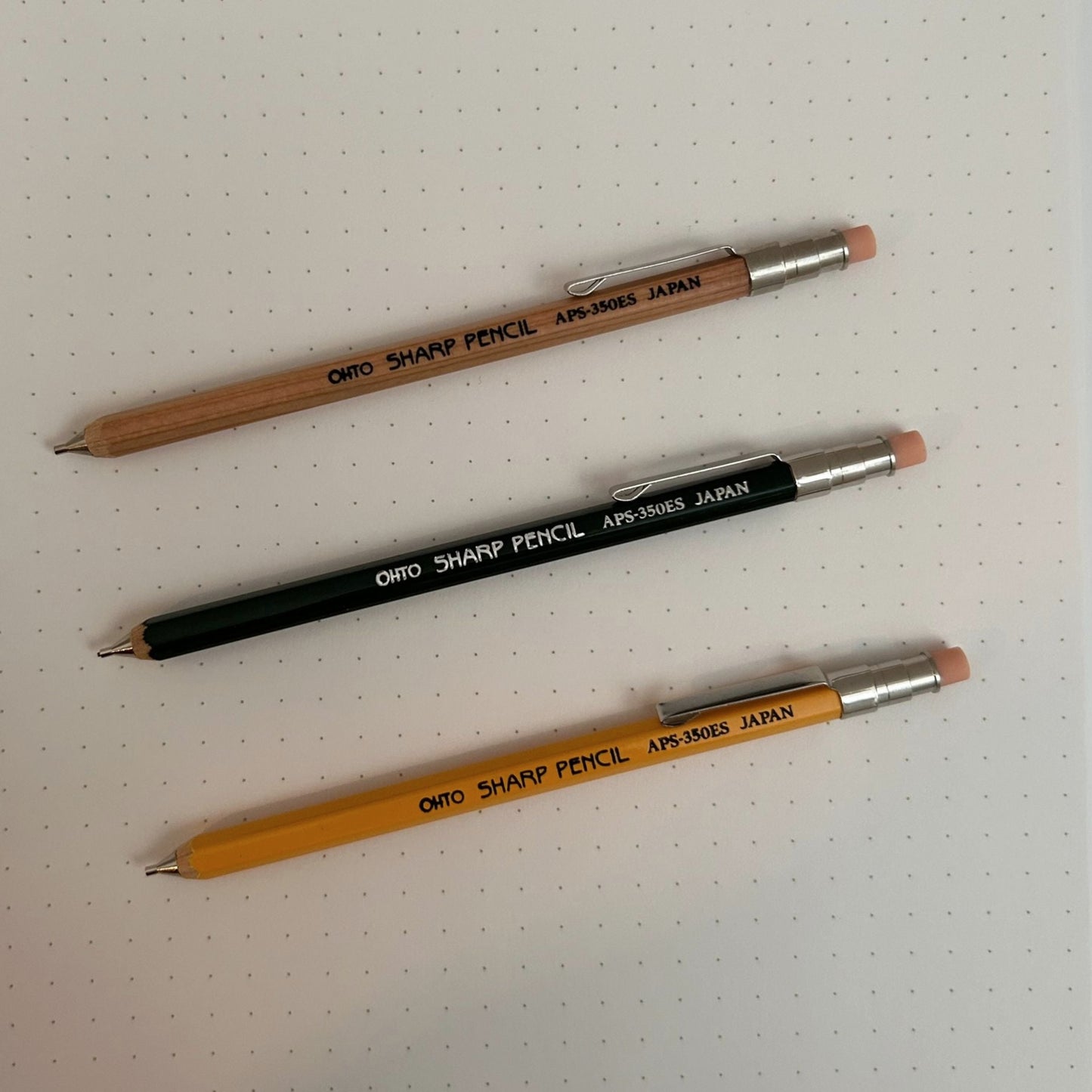 OHTO Mini Wooden Mechanical Pencil 0.5 mm