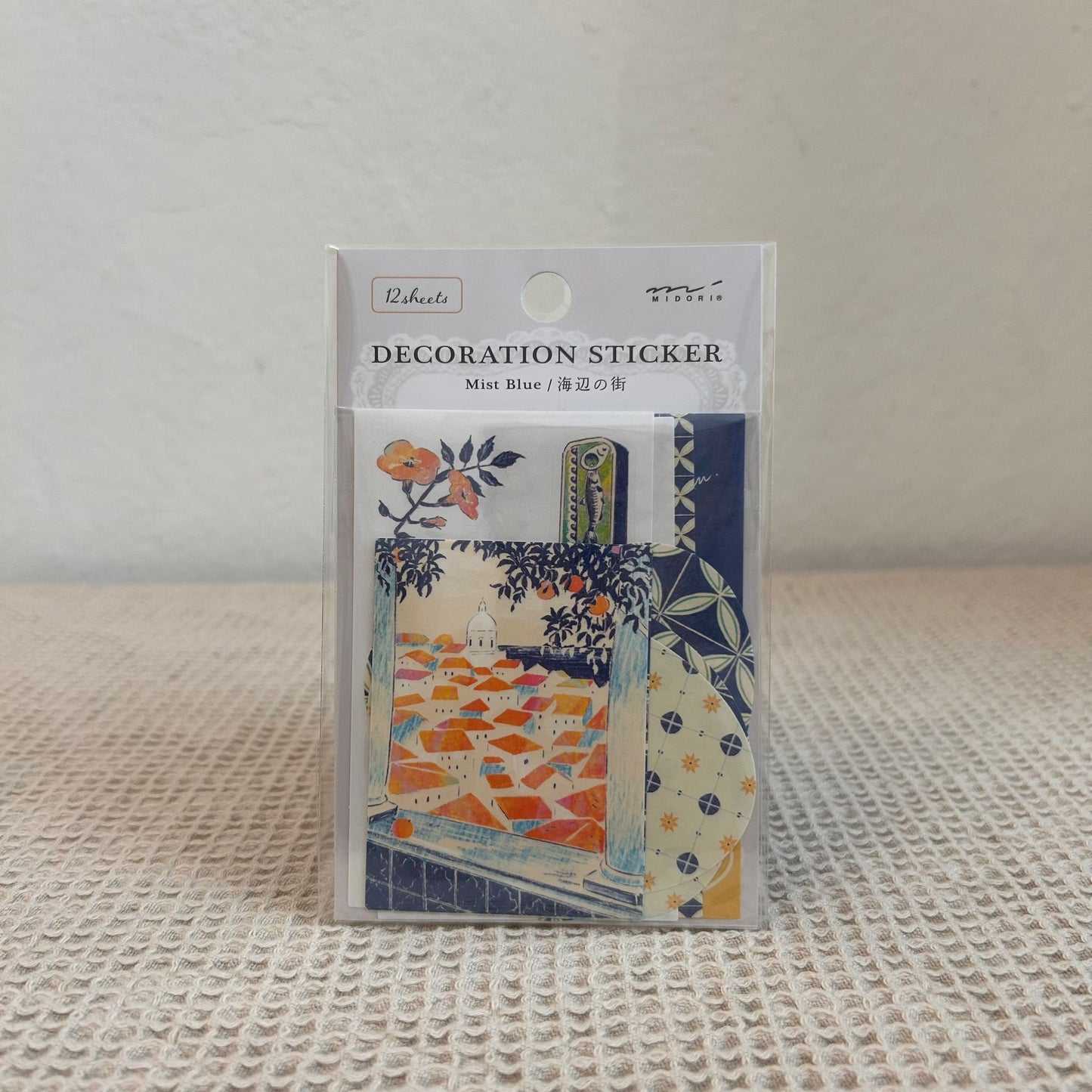 Midori Decoration Sticker - Mist Blue